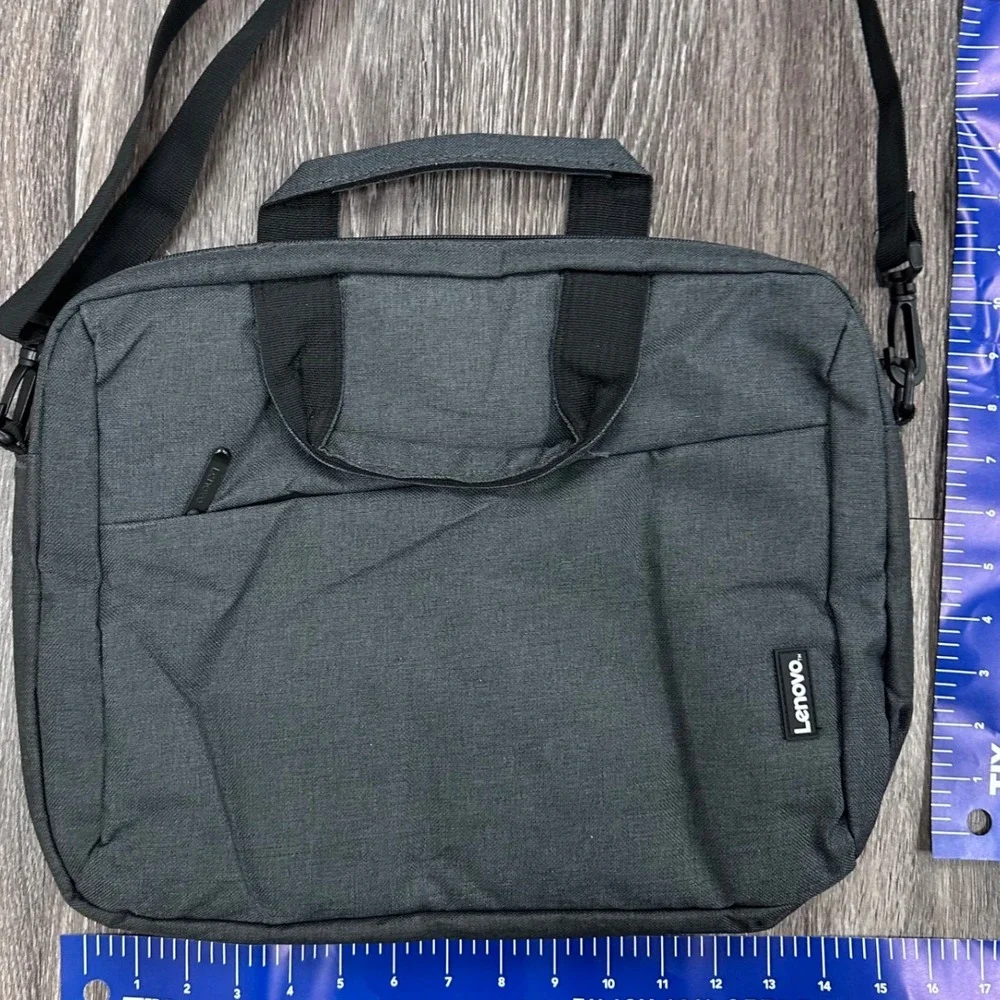 Lenovo Laptop Bag Messenger‎ Shoulder Bag Briefcase Work Travel Gray 15 inch