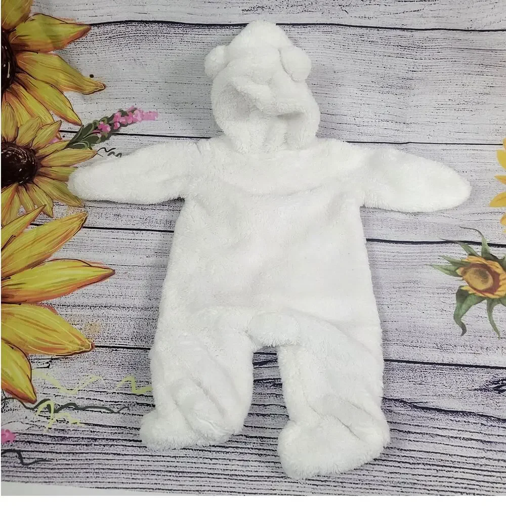 Carter's Fleece Sherpa Snow Suit Size Newborn ‎ New without Tags!!!