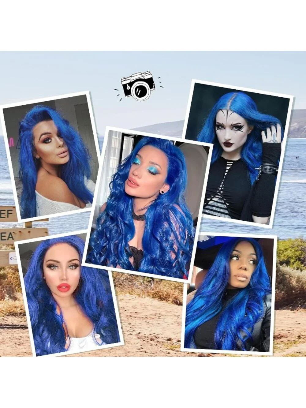 N/A black wig