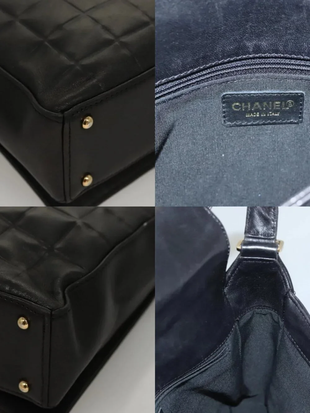 CHANEL brand	chanel color	black