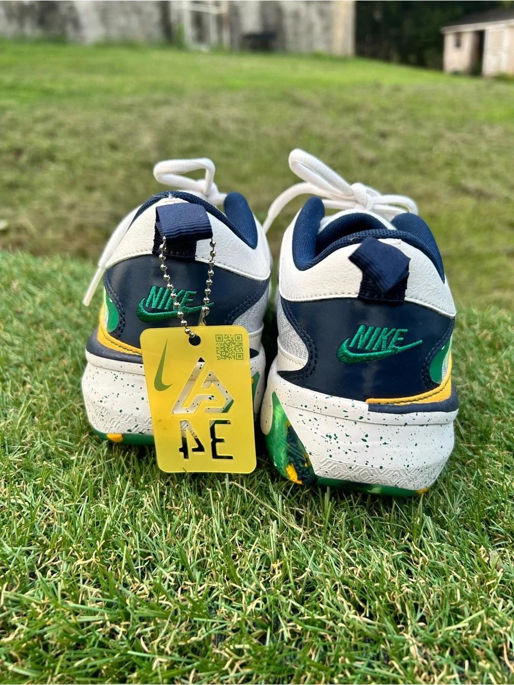 Nike Zoom Freak 5 Welcome to Camp (GS) ,Size 6 1/2,FN4975 001