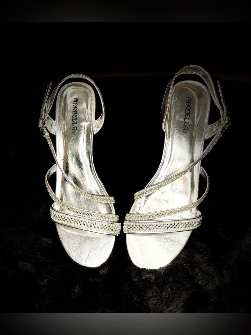 Marbella rhinestone wedges