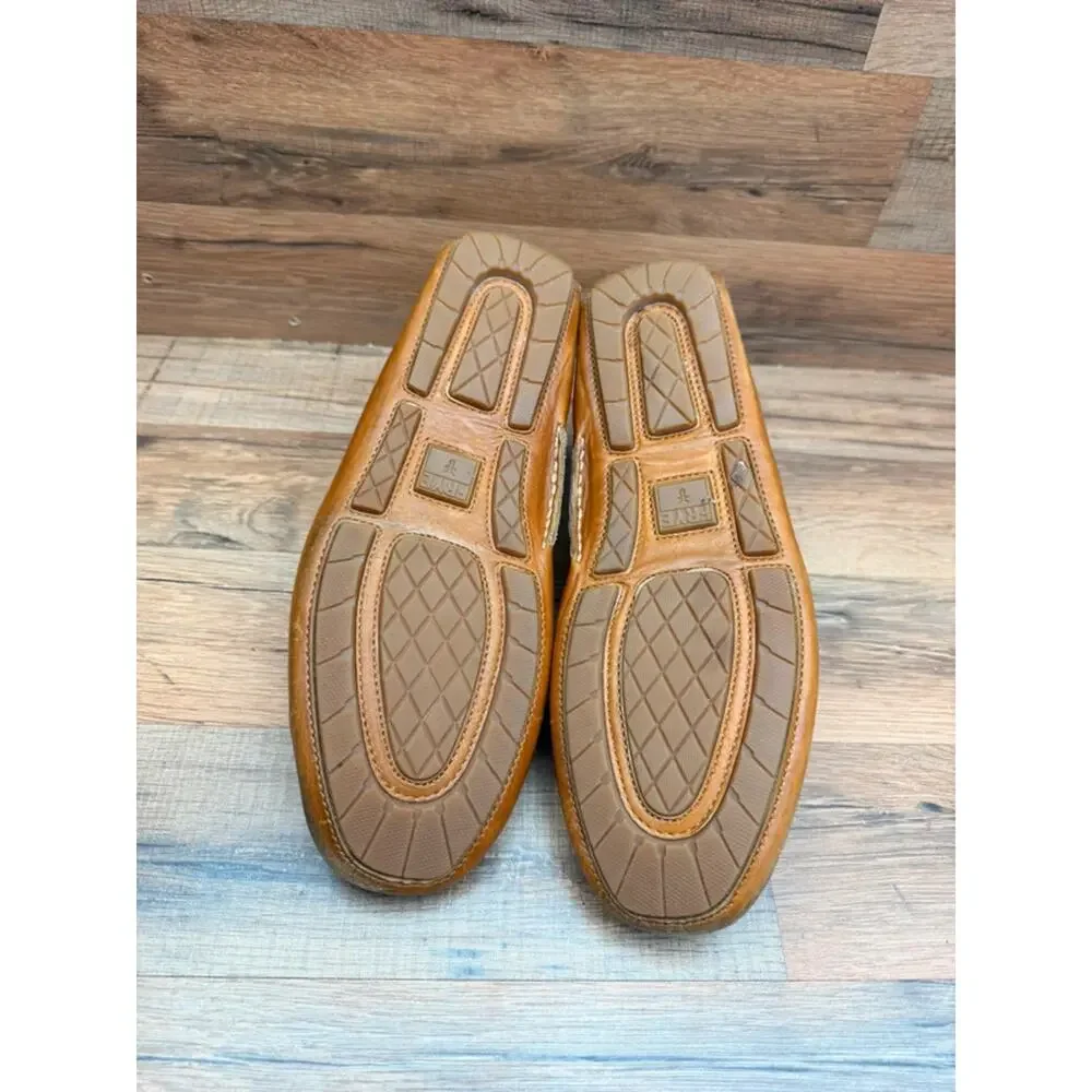 Frye Men’s Size 10 Lewis Venetian Loafer Tan Leather Shoes