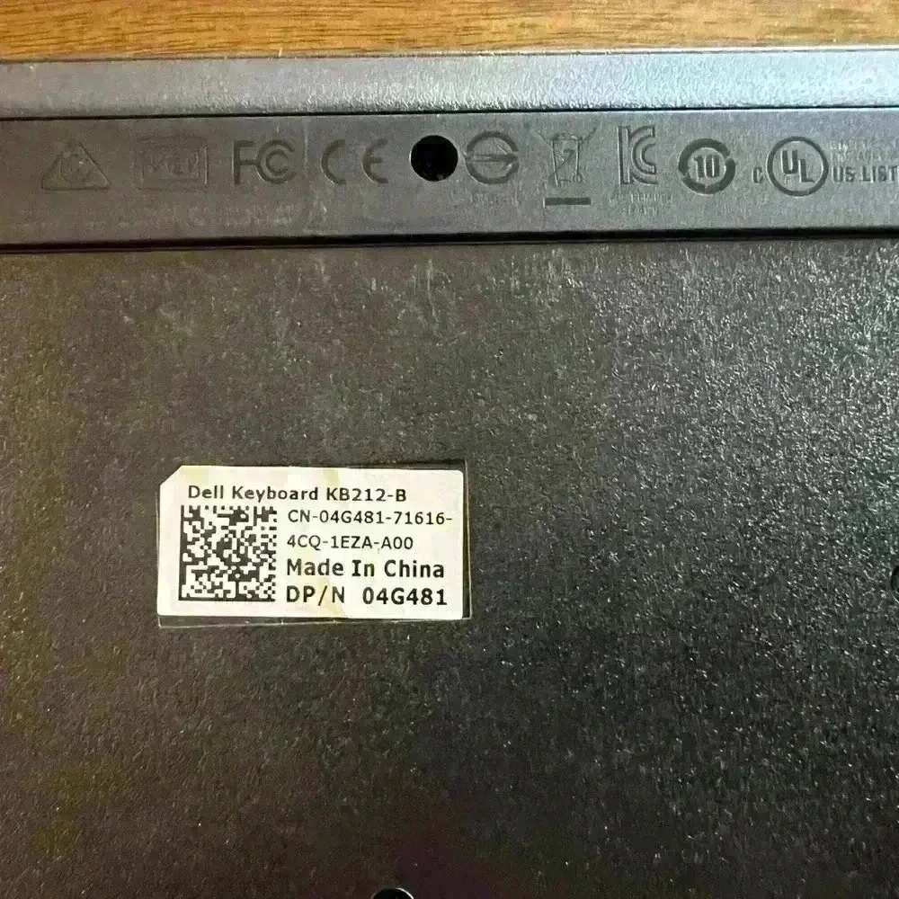 Dell Keyboard KB212-B - USB 104-Key‎ Quiet Keyboard