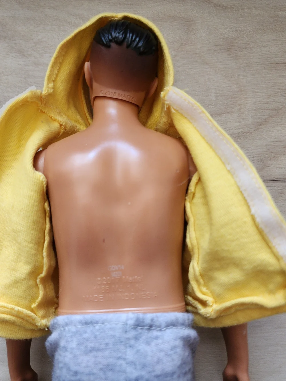 Mattel Barbie Fashionistas #131 New York Ken Doll 2018 Broad Body Molded Hair
