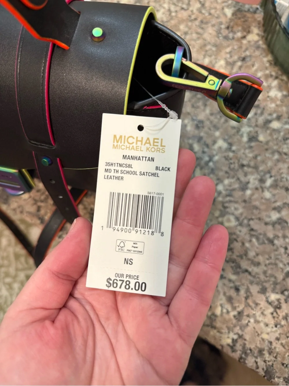 Michael Kors structured michael