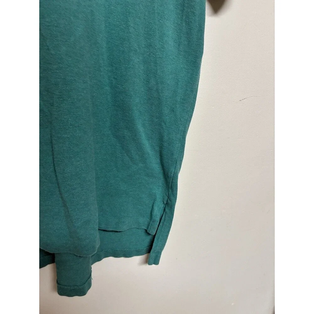 Polo Ralph Lauren Teal With Purple Logo 2XL Short Sleeve Cotton Polo Casual