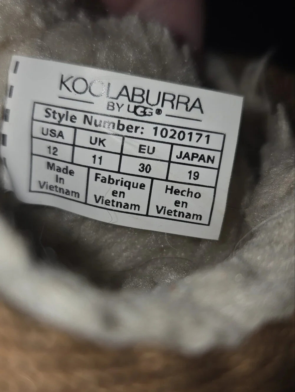 Koolaburra authentic by