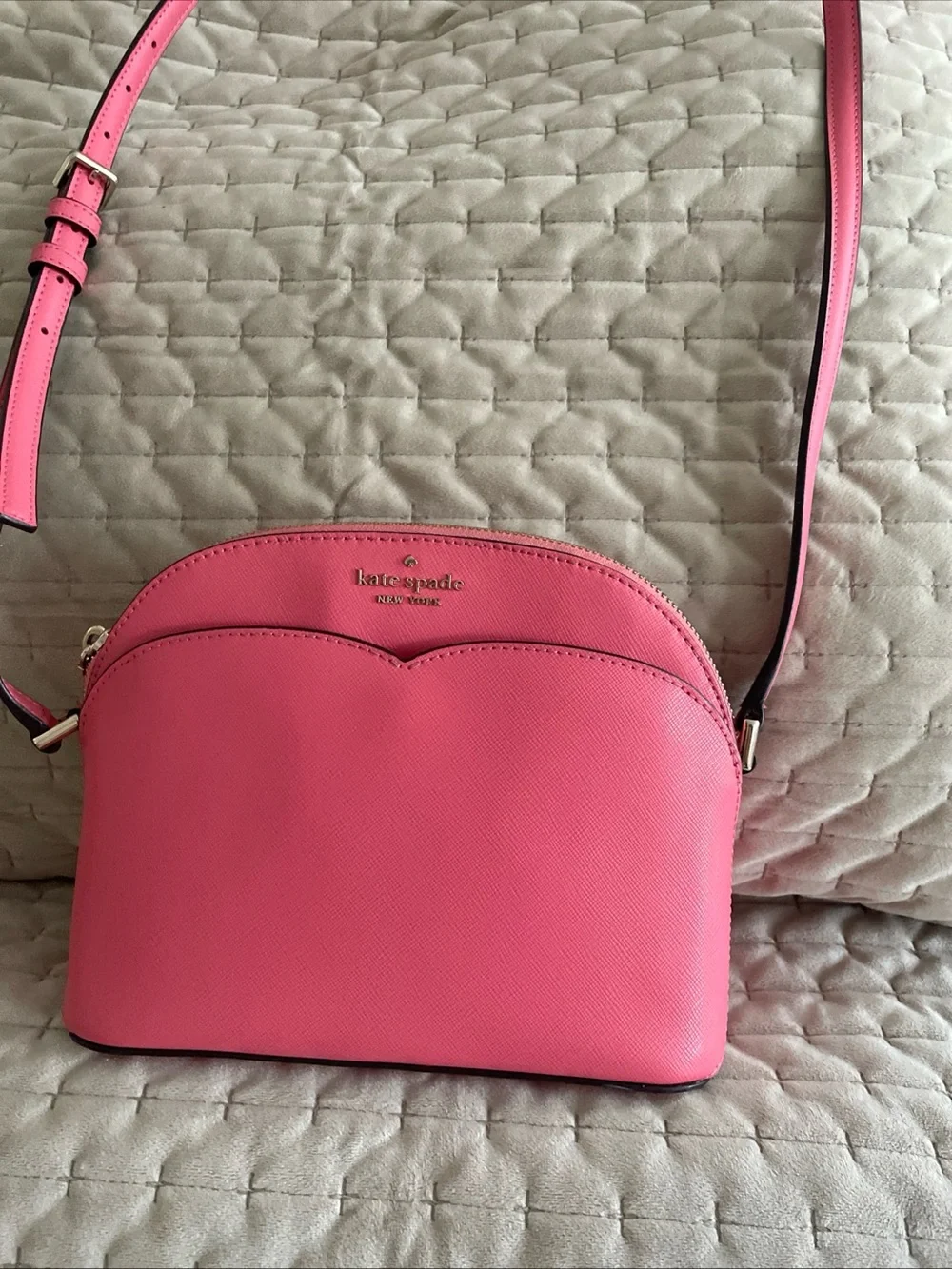 kate spade structured saffiano