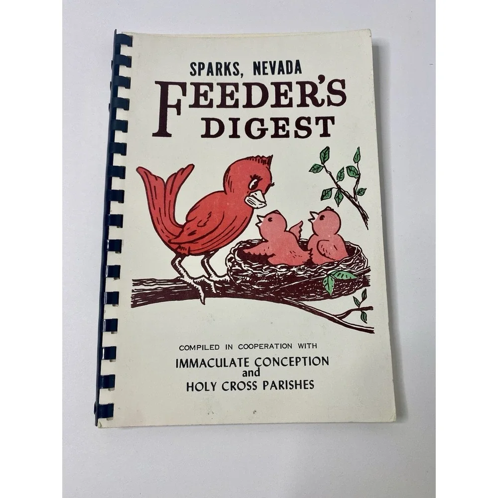 Sparks Nevada Feeders Digest Cookbook Immaculate‎ Conception Church 1967