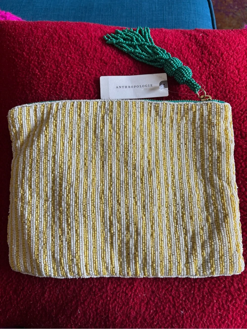 Anthropologie hand beaded