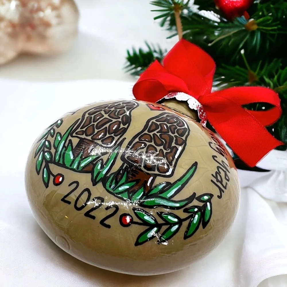 Handmade morel mushroom