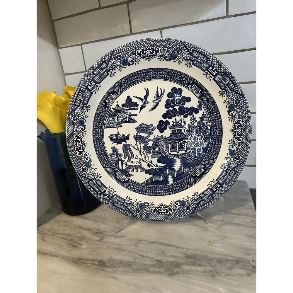 Churchill blue willow