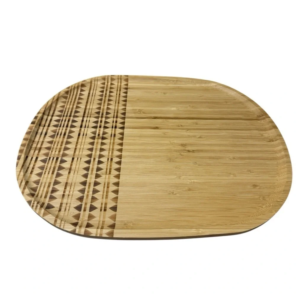 Gibson Home serving tray wooden serving platter