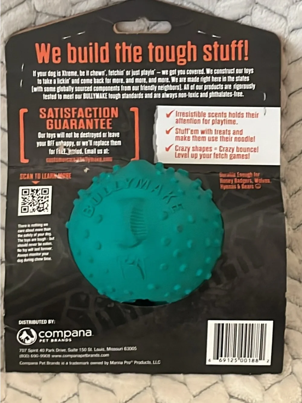 bullymake toss treat
