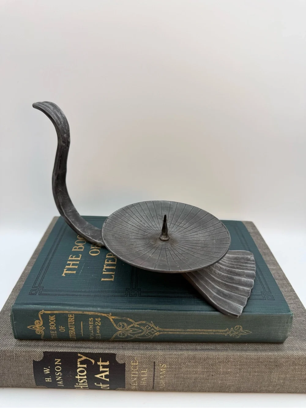 Vintage sculptural metal