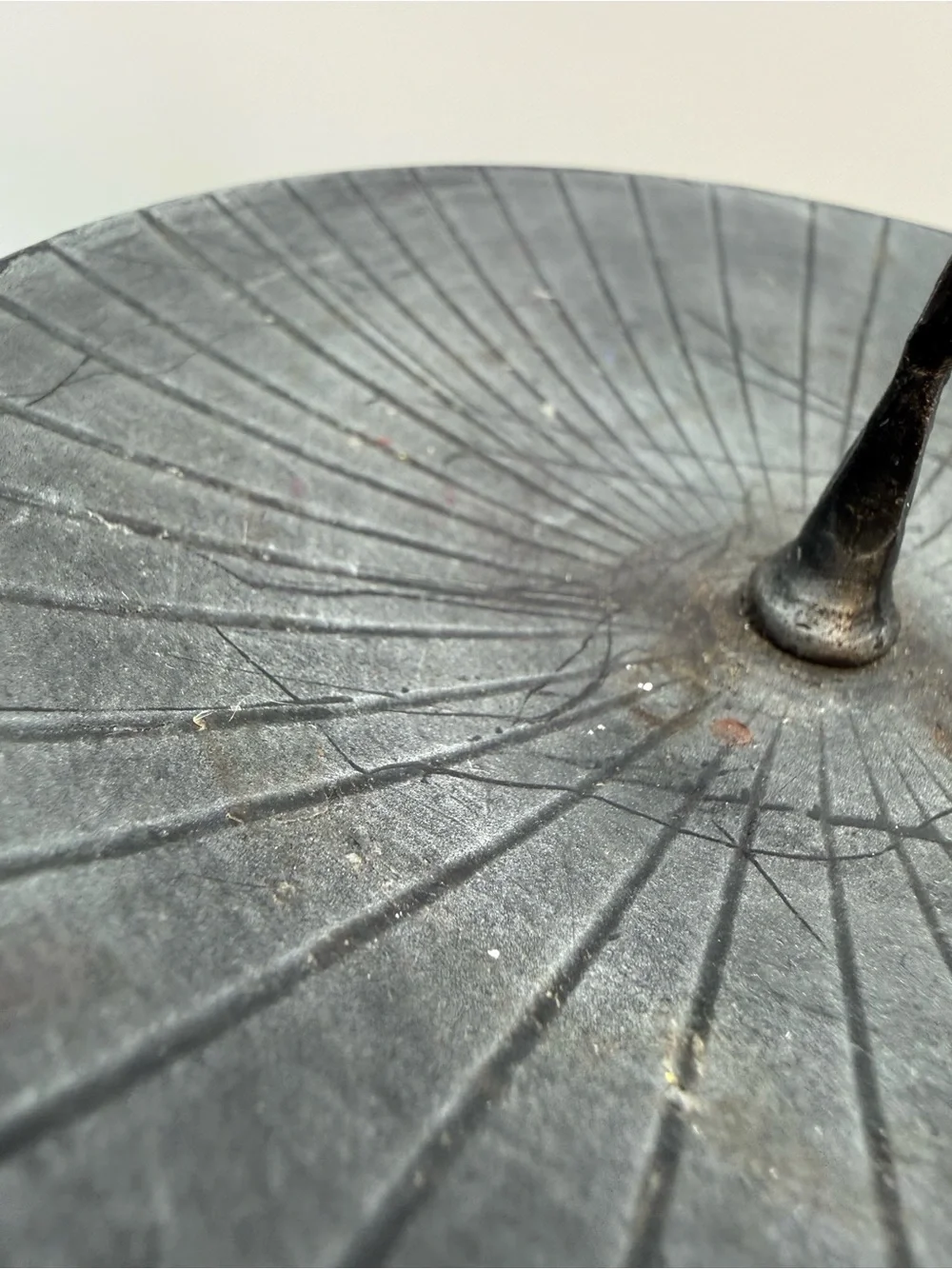Vintage sculptural metal