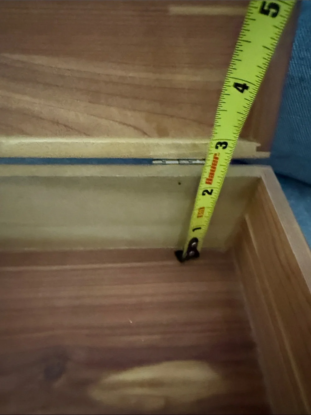 Lane Wooden Keepsake Box - Natural Wood Tones