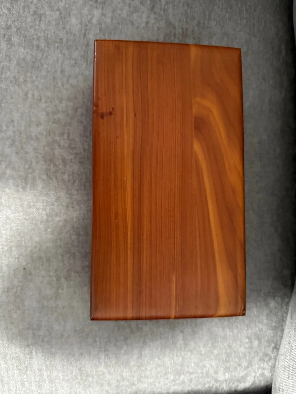 Lane Wooden Keepsake Box - Natural Wood Tones