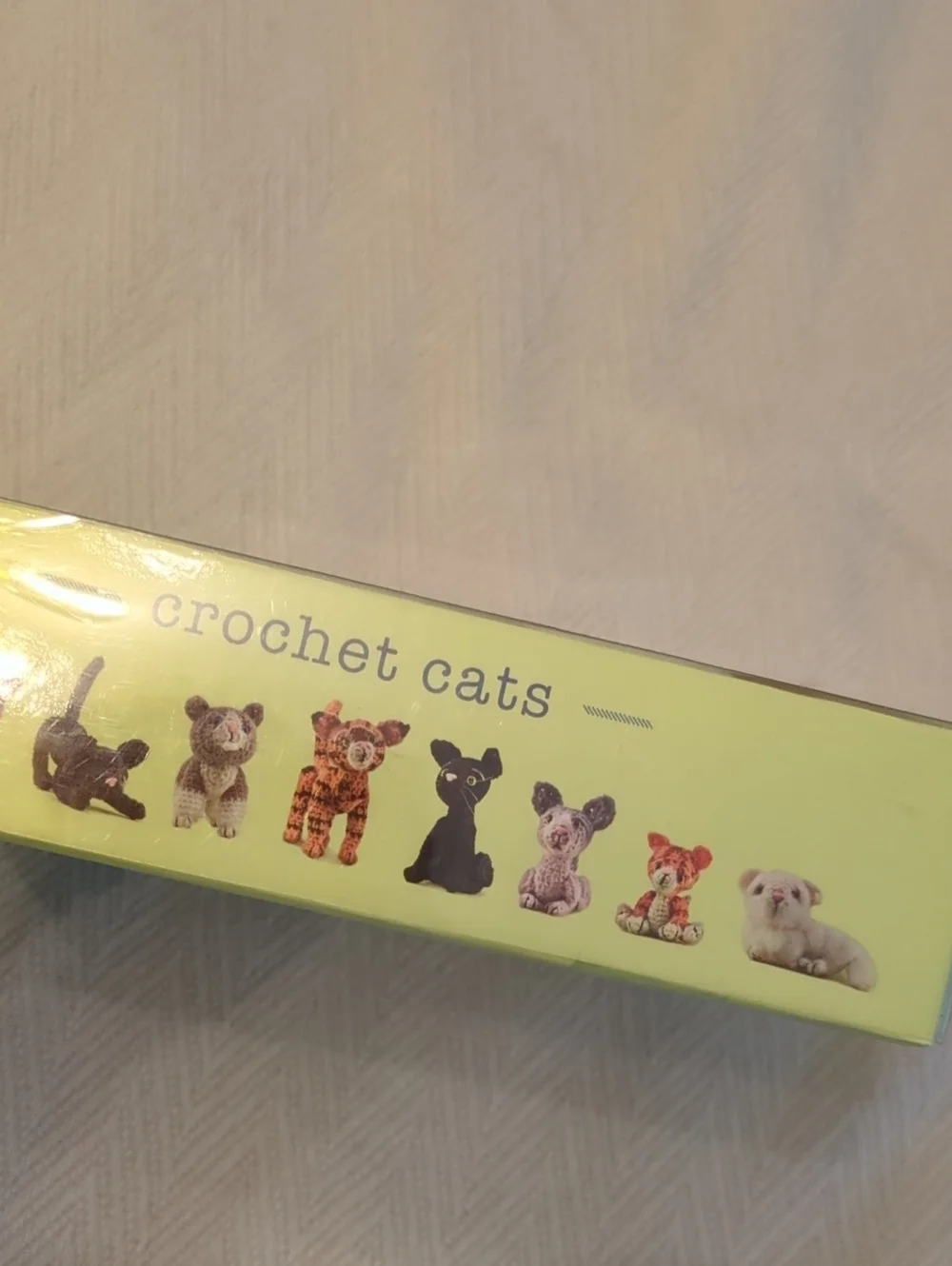 Crochet Cats Kit - Orange and Cream Amigurumi Cats Perfect Gift Cat Lover Projec