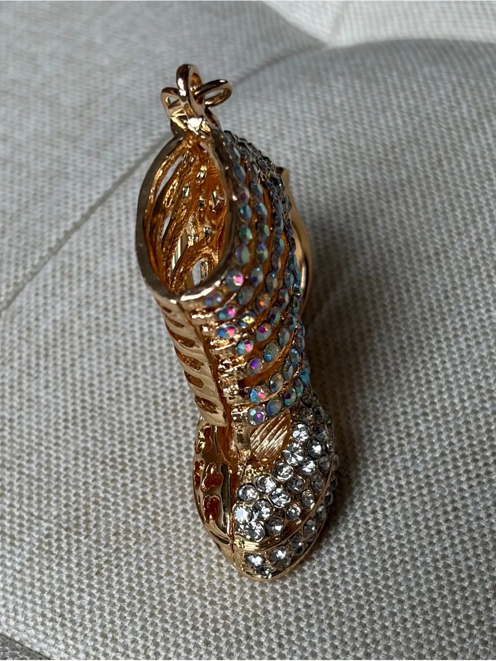 Source Unknown sparkling gold