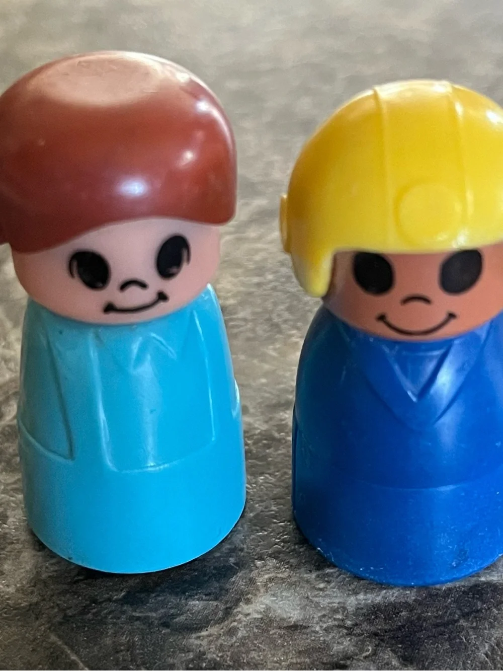 Vintage 1970s Tomy “Playrail” Rolling People