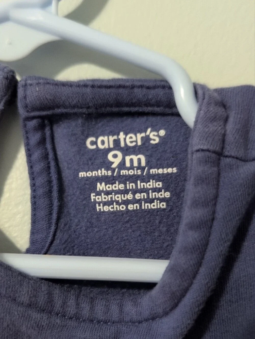 Carters purple long
