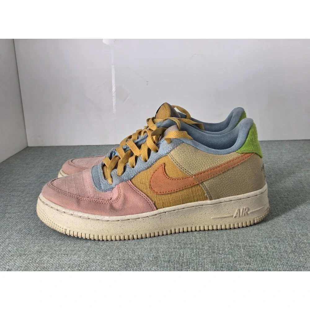 Nike Air Force 1 '07 LV8 Next Nature Sun Club DM0984-700 Size 6.5Y Womens 8