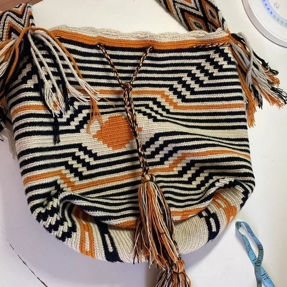 Wayuu Tribe tassel 19”