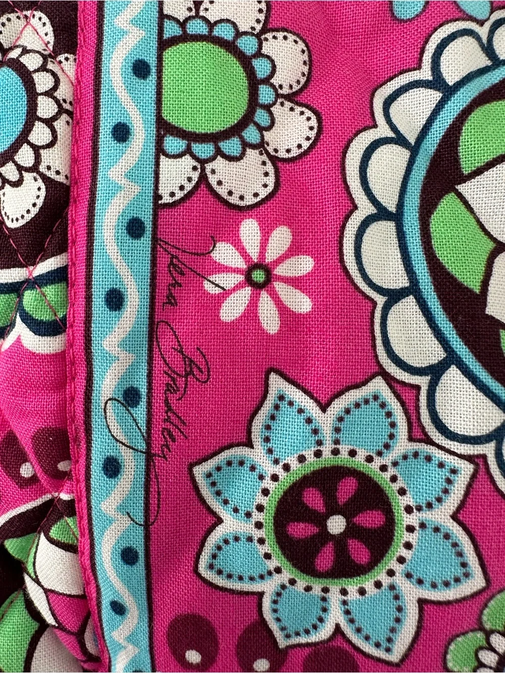 Vera Bradley bag interior nwot