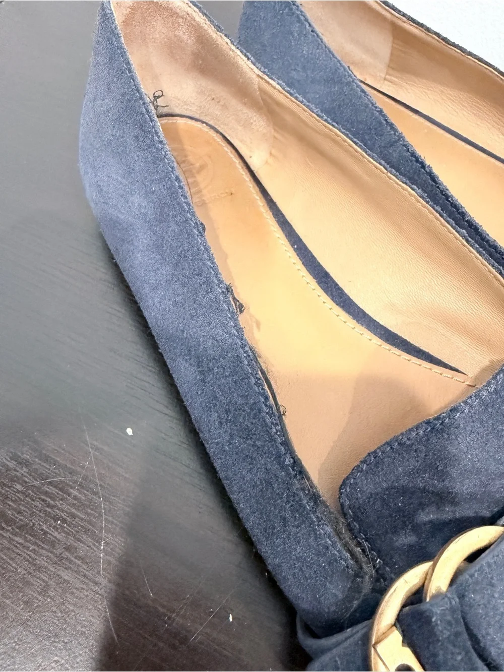 Tory Burch color navy