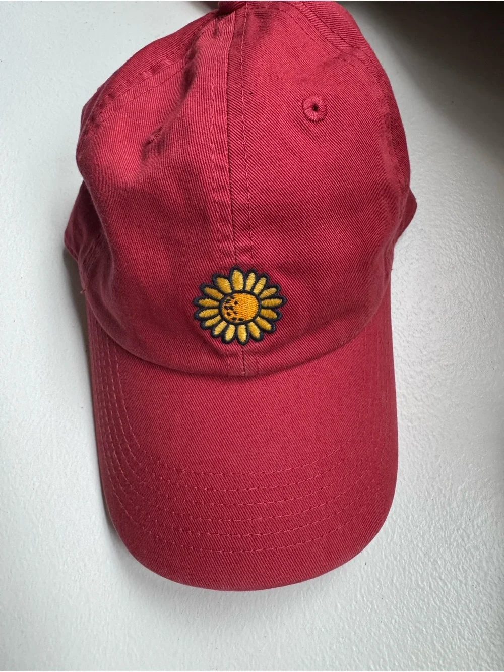 Life is Good Sunflower Chill Baseball Cap OS Sunflower Embroidery Adjustable