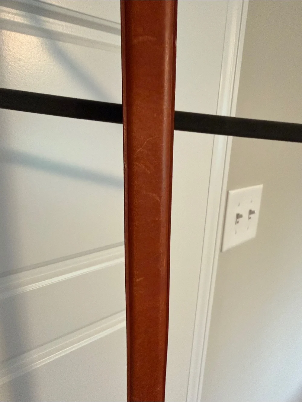 Madewell slim leather
