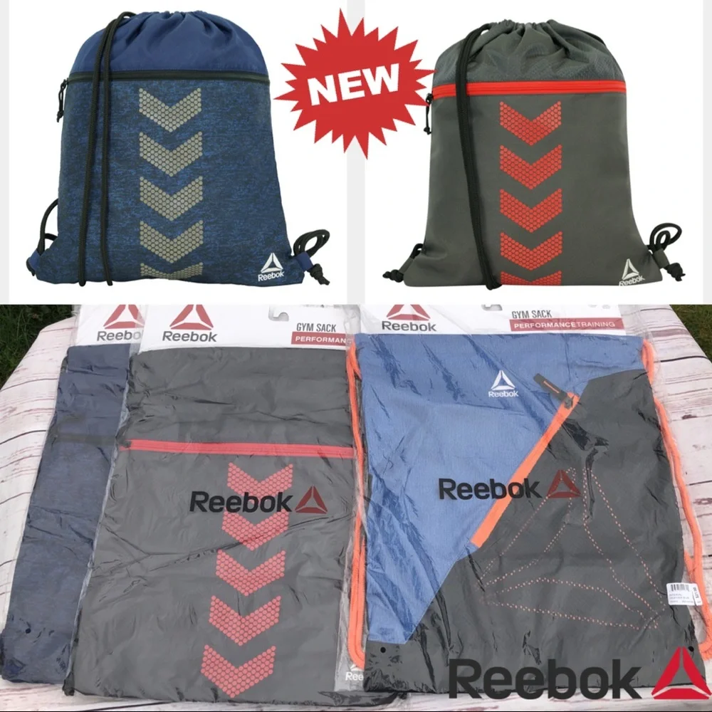 Reebok orange blue