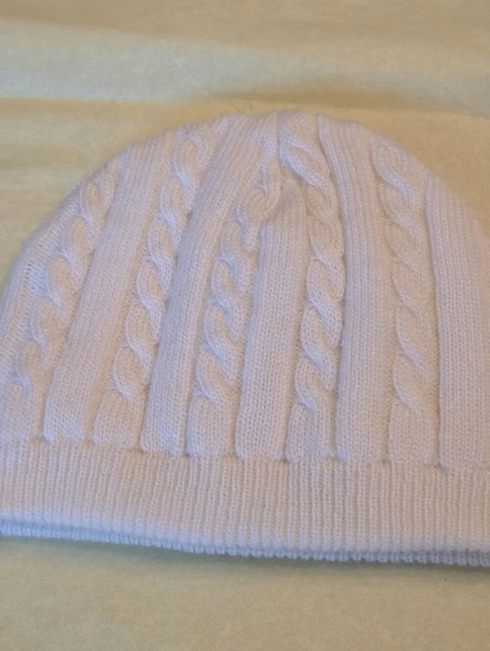 Nike Jordan Jumpman Beanie Cap Cable Knit Cream Unisex
