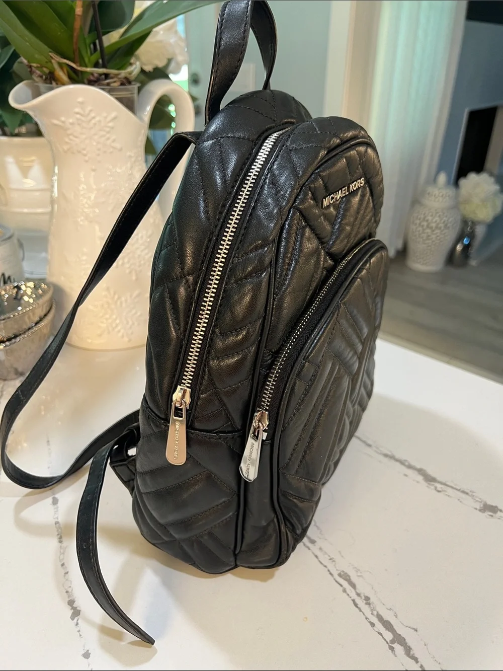 Michael Kors compact quilted