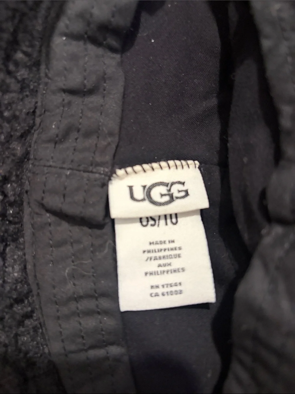 UGG plush sherpa