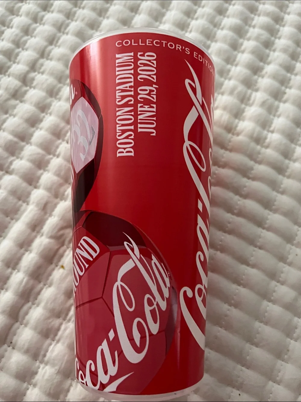 Coca Cola branded red