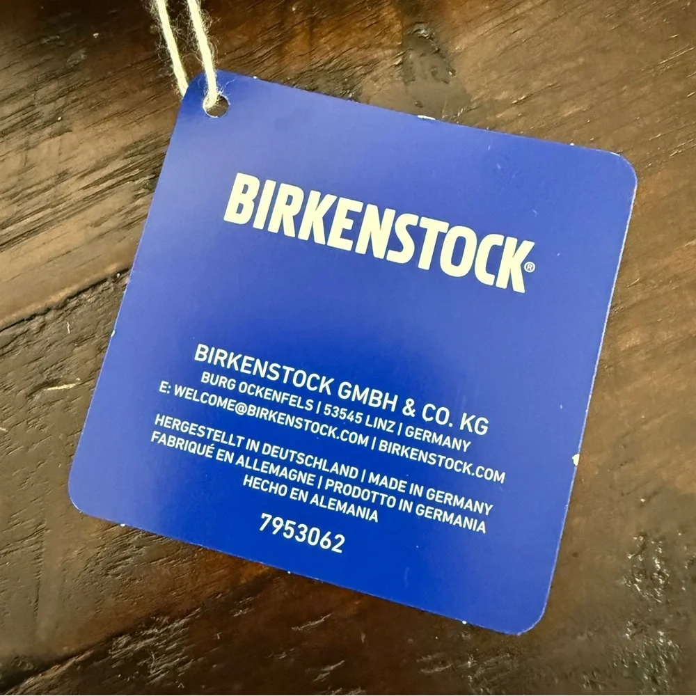 Birkenstock NWT Arizona Double Buckle Sandals in Basalt Gray L11, M9, EU 42