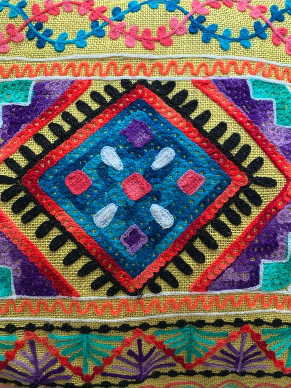 N/A bright embroidered