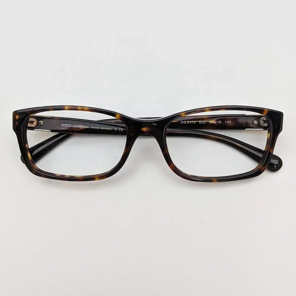 🕶️Dolce&Gabbana DG3170 502 Eyeglasses 53/18 135 /KAK214🕶️​