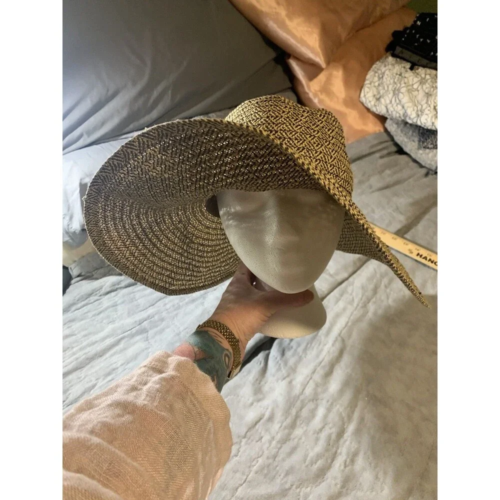 San Diego Hat Company  Women’s Wide Brim Sun Floppy Hat Brown Size O/S