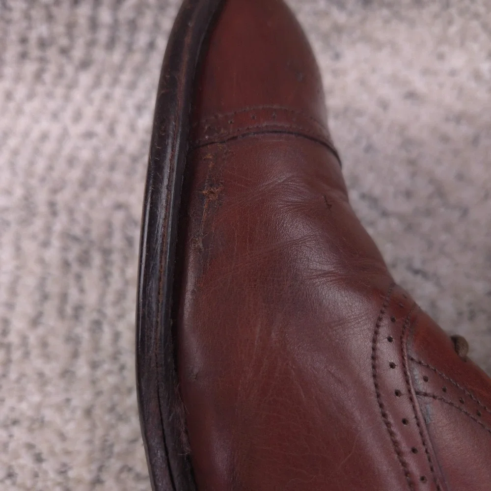 Church's Shoes Men Size 10.5US 9.5UK Custom Grade Cap Toe Oxford Made In England