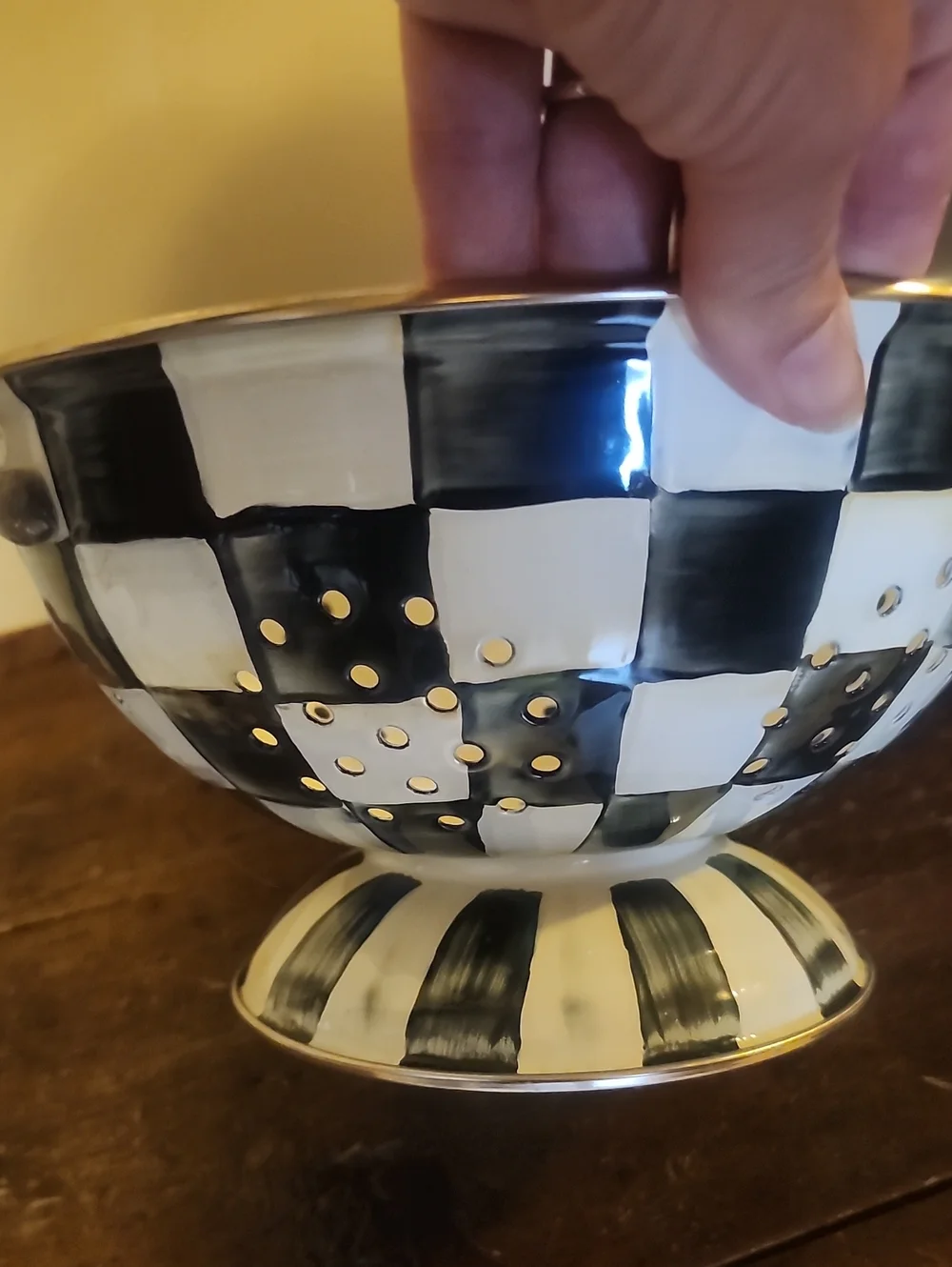 MacKenzie-Childs hand painted