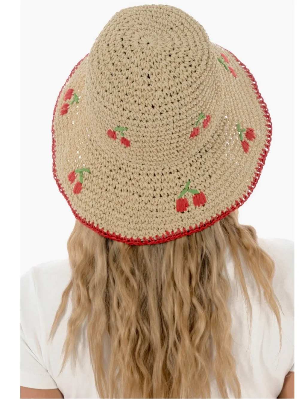 Marcus Adler crocheted bucket