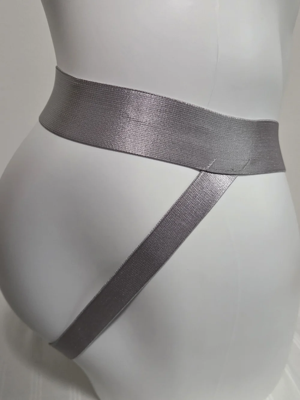 Cosabella Metallic Silver Low-Rise Brief