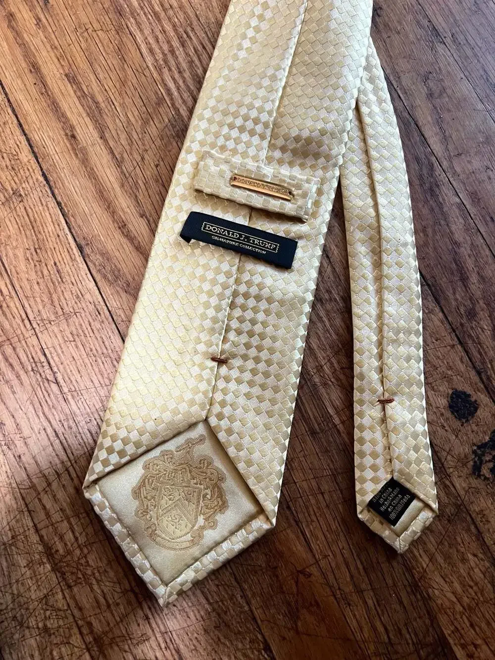 Donald J. Trump 100% silk