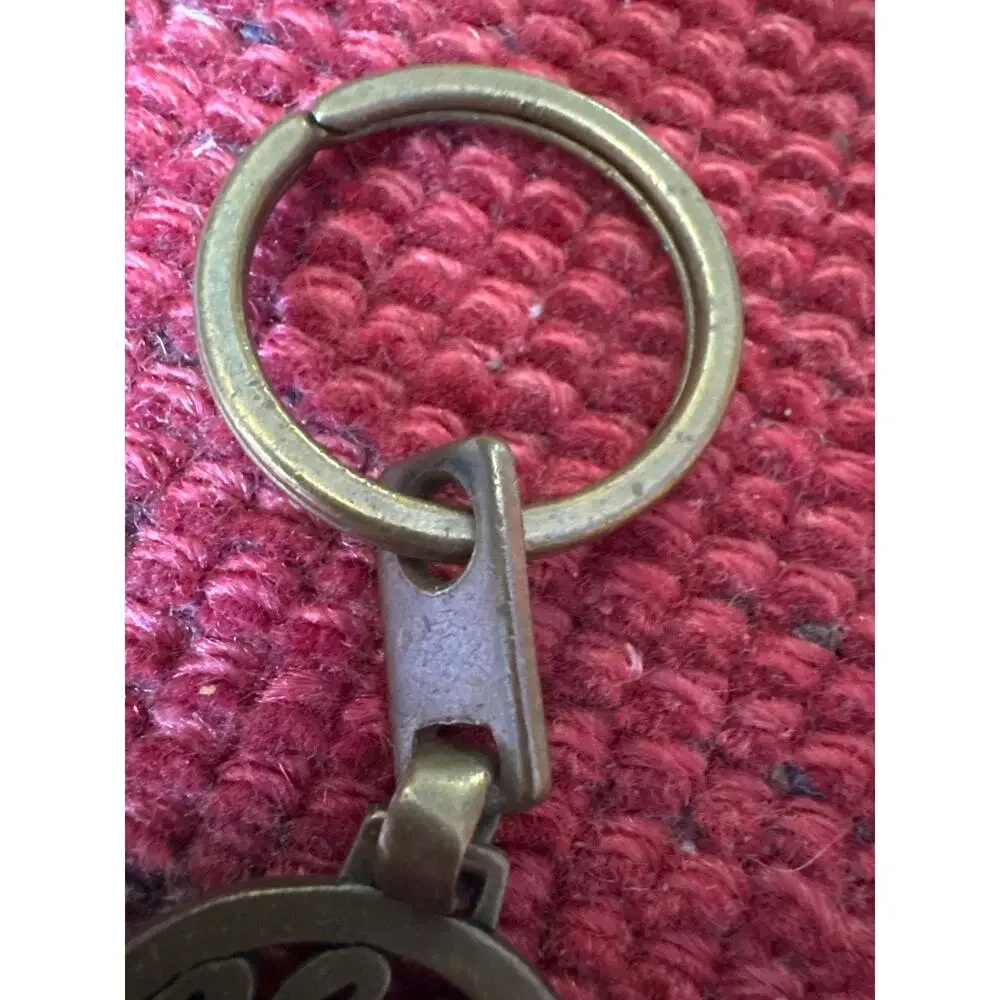 James Avery Rare Retired Bronze Very Special Dad Keychain