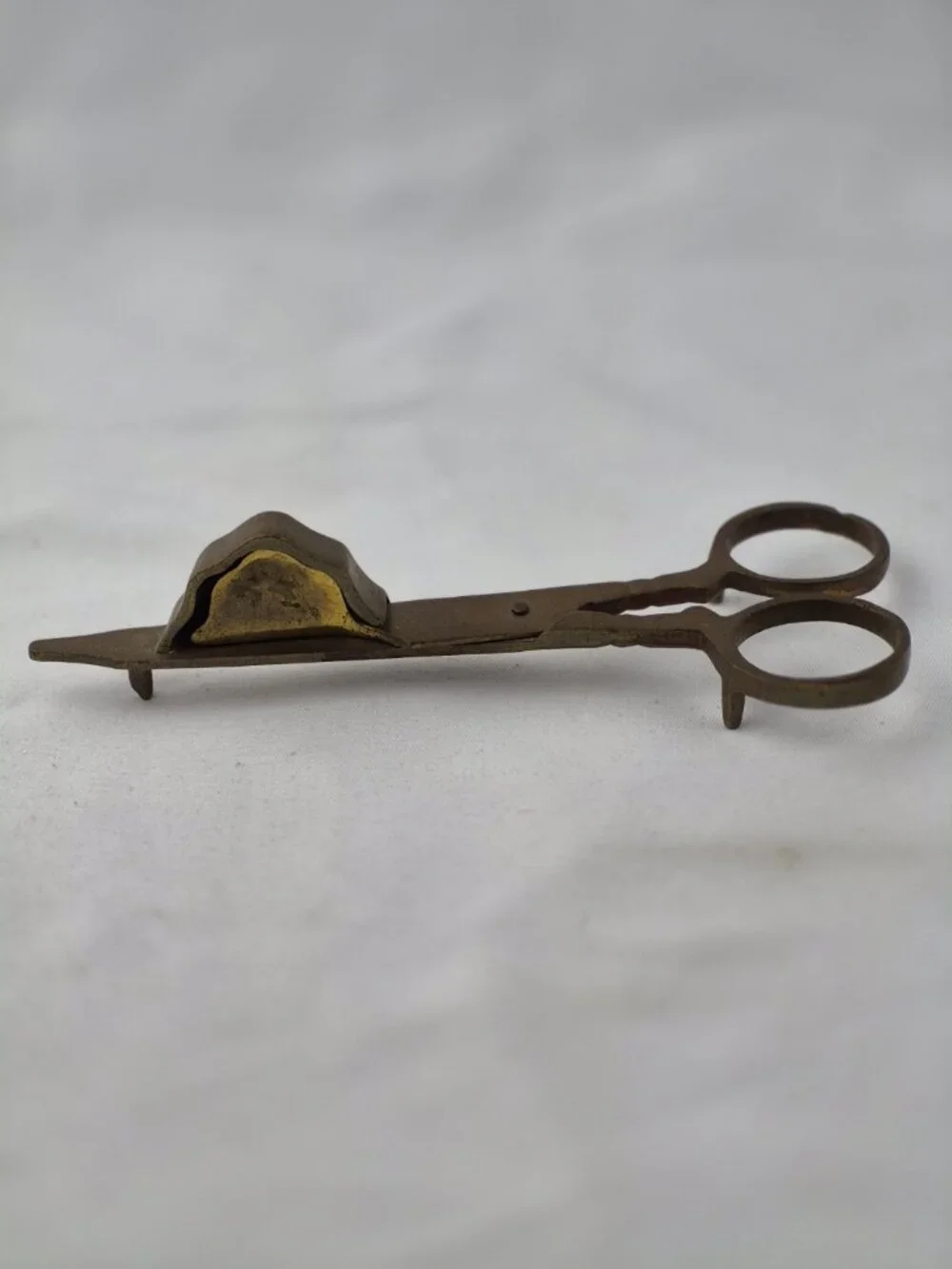Vintage brass scissor