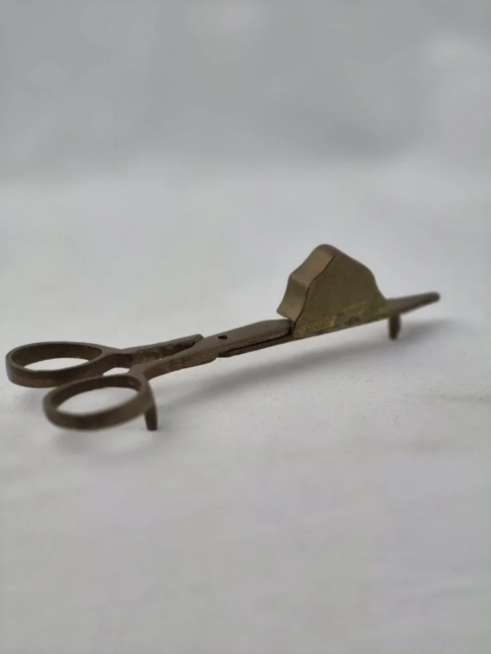 Vintage brass scissor